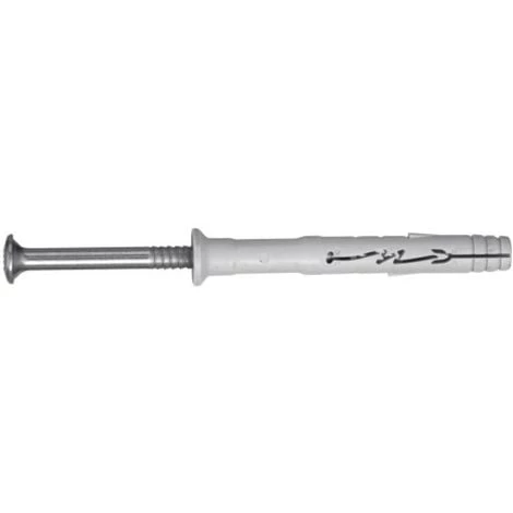 Chevilles à Frapper Nylon Spit Hit Tête Fraisée 8x132 En Boîte De 50 3 Chevilles à Frapper Nylon Spit Hit Tête Fraisée 8x132 En Boîte De 50