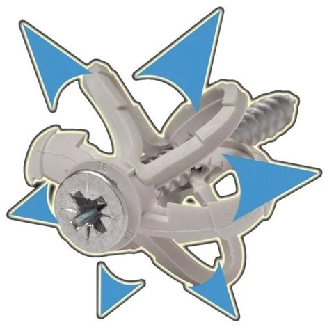 SPIT Chevilles Universelles PRO 6 Avec Collerette Diamètre 6mm Longueur 30mm, Bidon De 1000 Pièces 5 SPIT Chevilles Universelles PRO 6 Avec Collerette Diamètre 6mm Longueur 30mm, Bidon De 1000 Pièces – Image 3