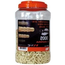 SPIT Chevilles Universelles Polypropylène Arpon, Cheville Ø 8 Mm X Longueur 32 Mm, Bidon De 1200 Pièces