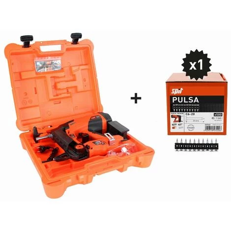 Cloueur à Gaz P40P+ Avec 500 Clous C6-20 SPIT - 019323 3 Cloueur à Gaz P40P+ Avec 500 Clous C6-20 SPIT - 019323