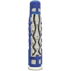 SPIT Cheville Universelle Bimatière COLORTECH En Nylon Et élastomère Rouge Ou Bleu Bidon De 200p En 6x35 Et 100p En 8x50mm