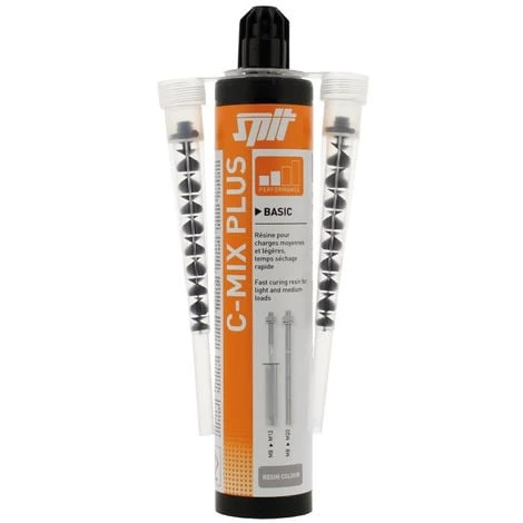 Cartouche Scellement CMIXPLUS Gris 380 Ml SPIT - 055881 3 Cartouche Scellement CMIXPLUS Gris 380 Ml SPIT - 055881